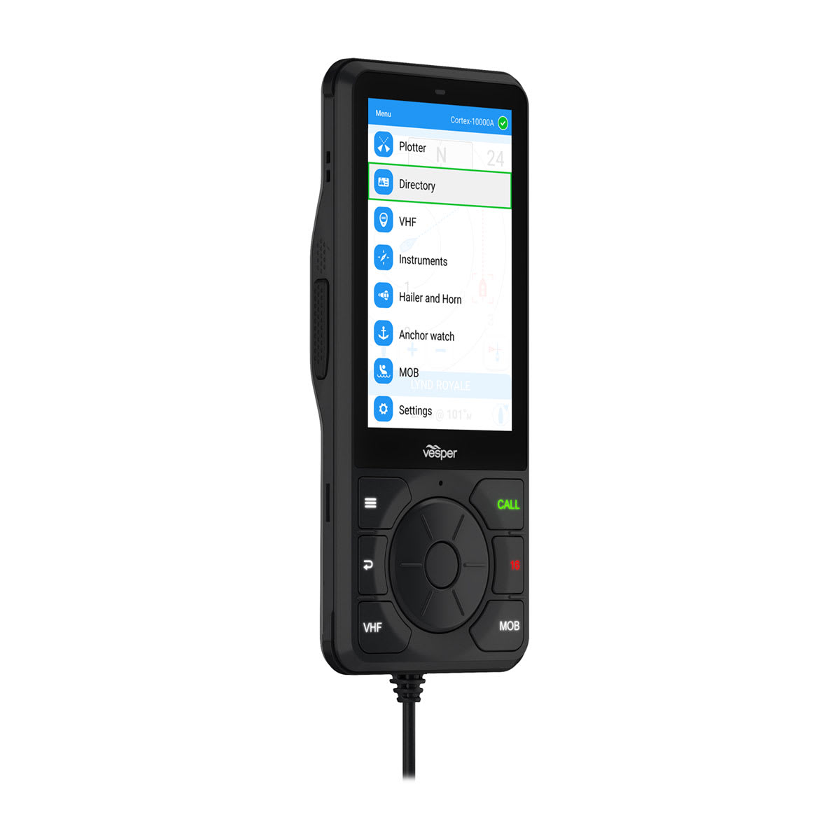 Cortex™ H1 and H1P Handsets Tethered Handset