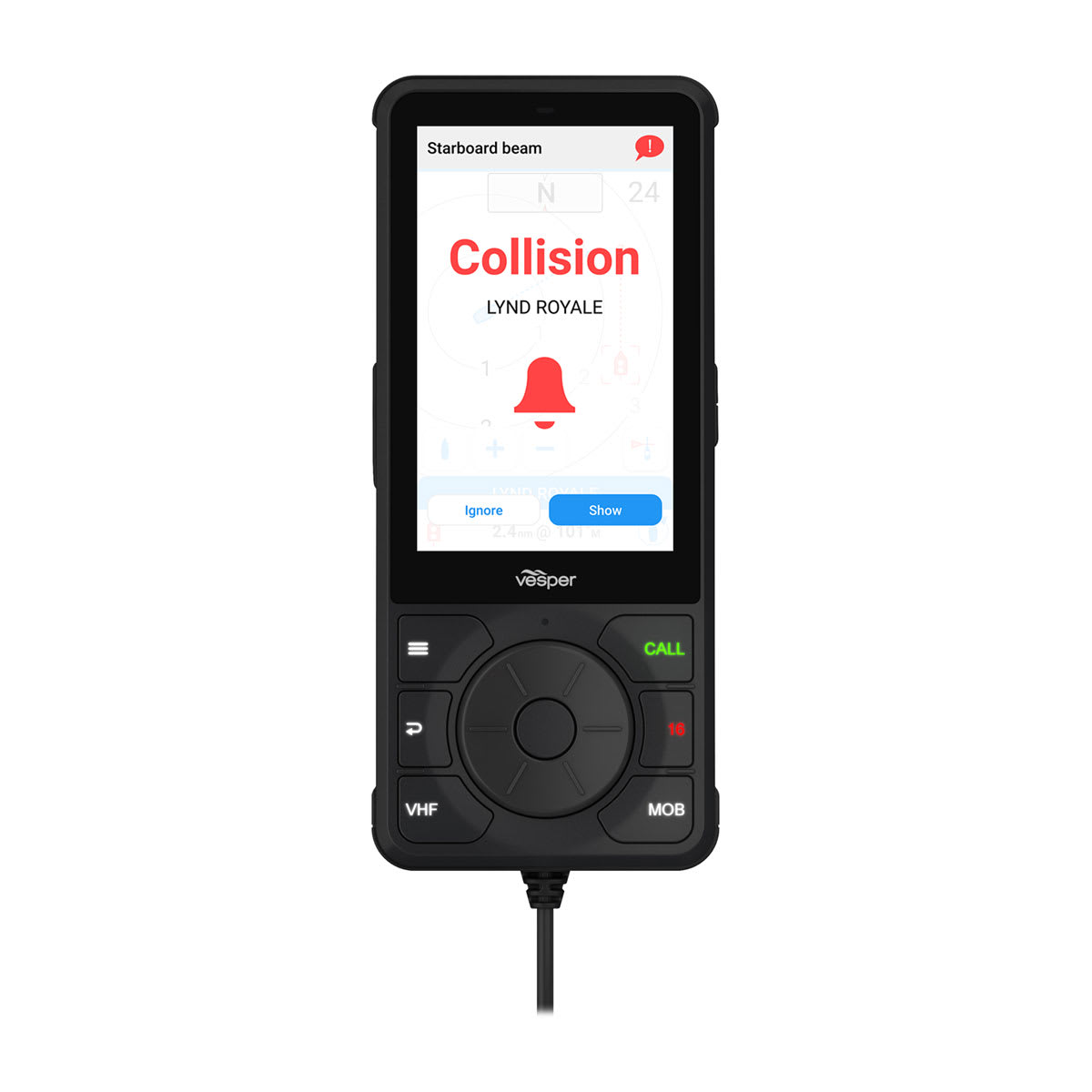 Cortex™ H1 and H1P Handsets Tethered Handset