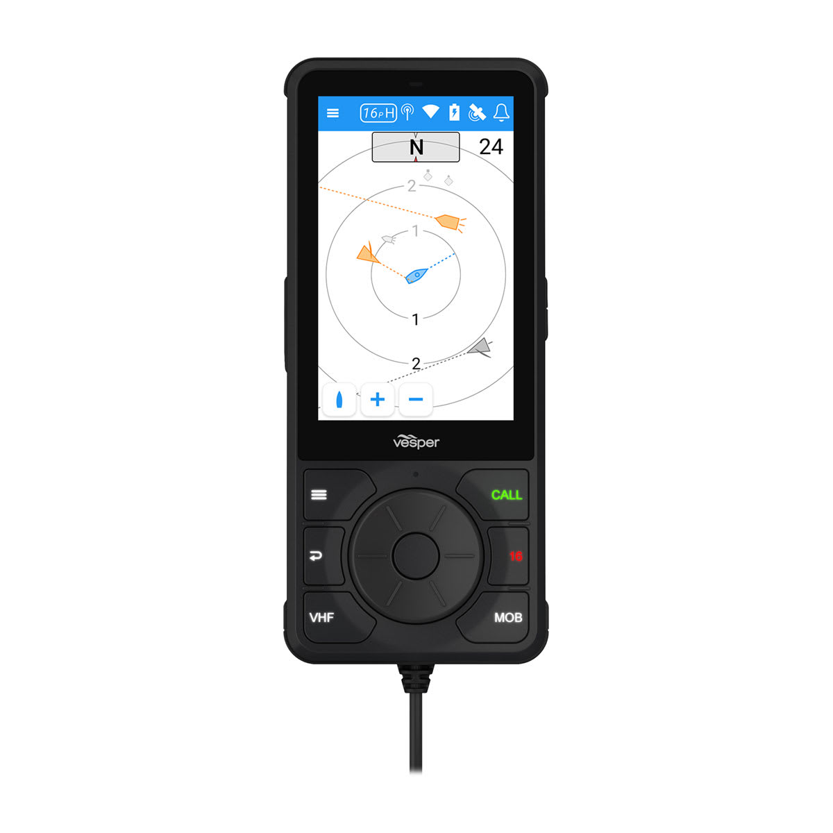 Cortex™ H1 and H1P Handsets Tethered Handset