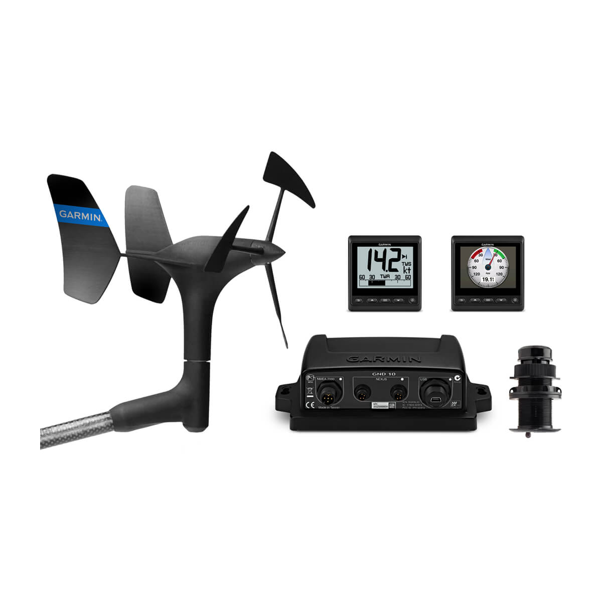 GMI™/GNX™ Wired Sail Pack 52 GMI™ 20, GNX™ 20, gWind™ and DST810 transducers