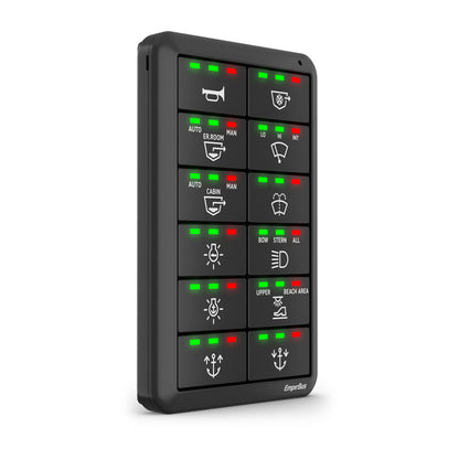 EmpirBus™ SP8 and EmpirBus™ SP12 Switches SP12, Vertical