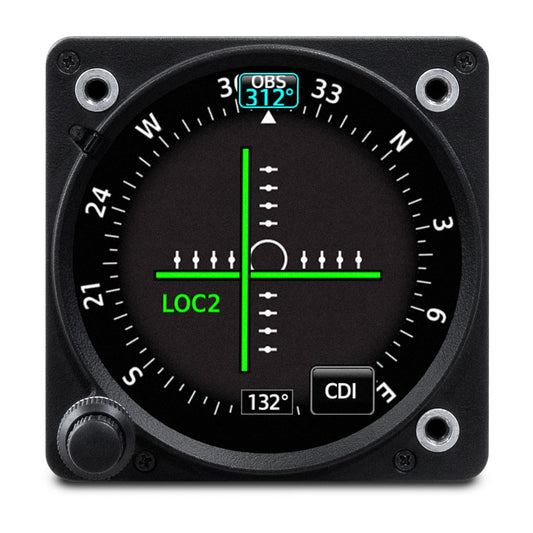 GI 275 Course Deviation Indicator (CDI)