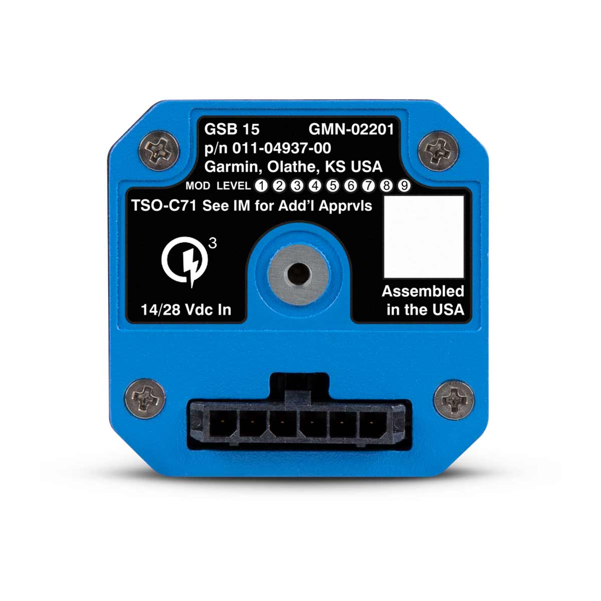 GSB™ 15 Dual USB Type-A, Rear Power Input